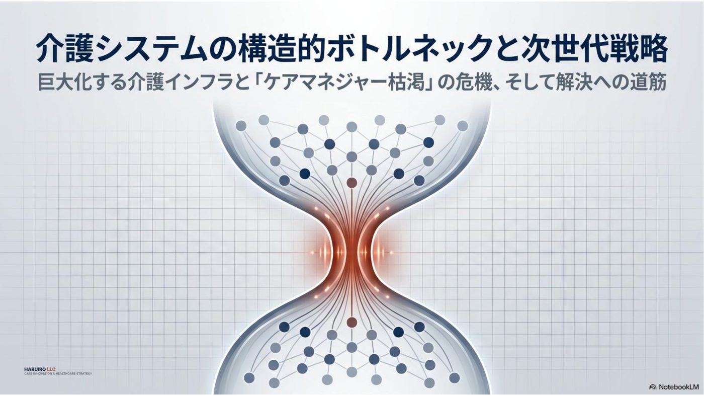 ホワイトペーパー「介護システムの構造的ボトルネックと次世代戦略」表紙